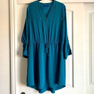 Teal dress